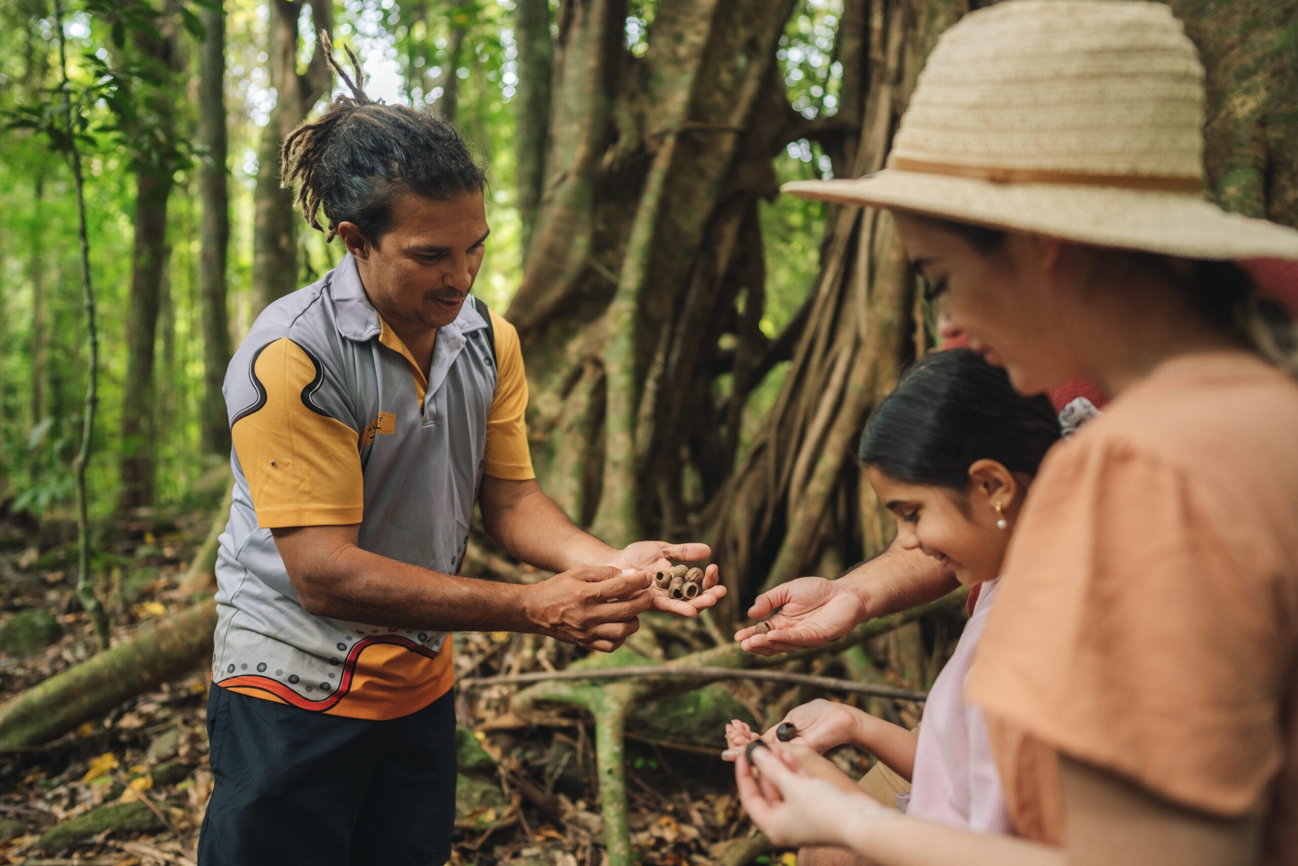 Indigenous cultural tour in the Daintree