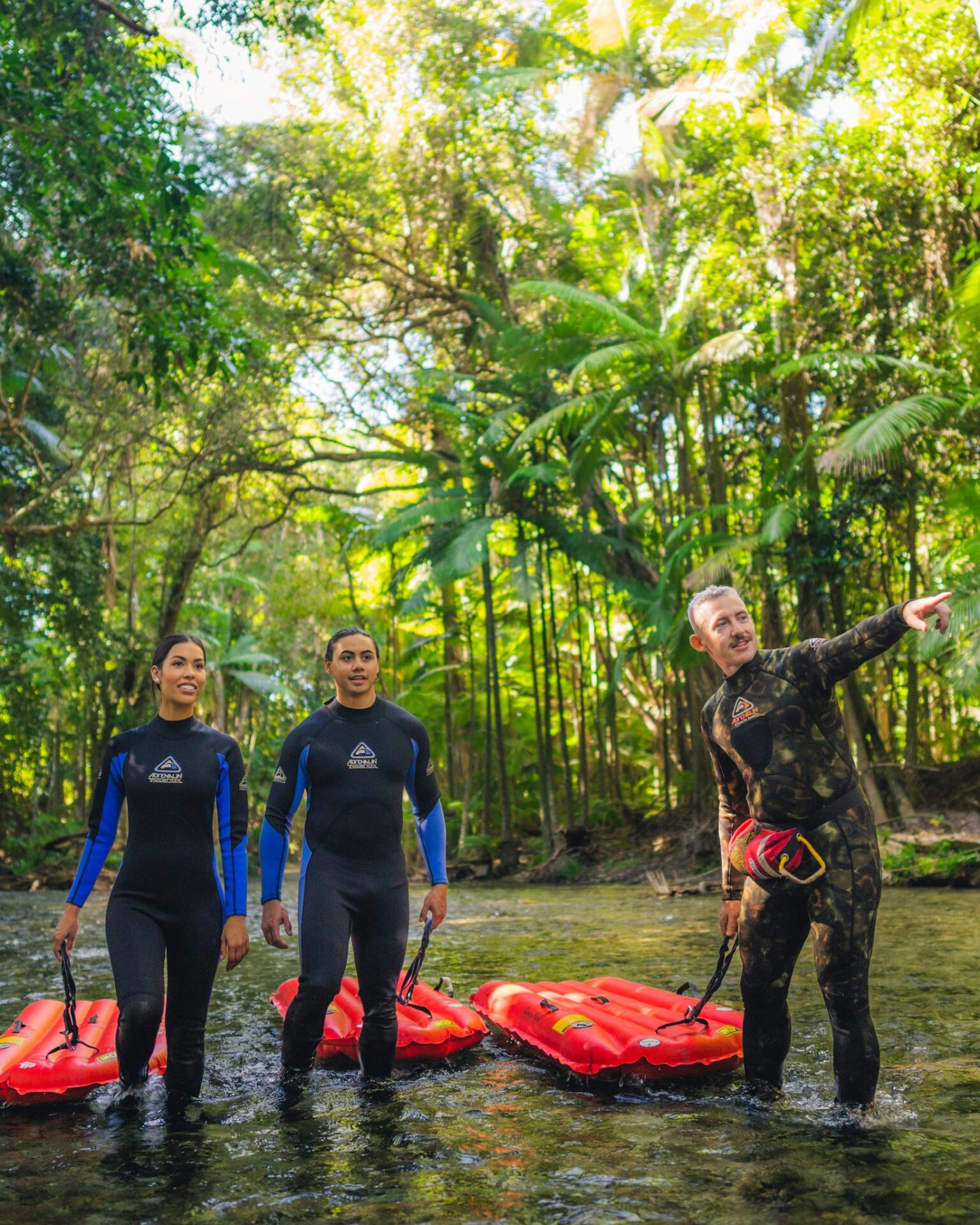 River Drift Snorkelling tour floating through the rainforest near Mossman – Back Country Bliss