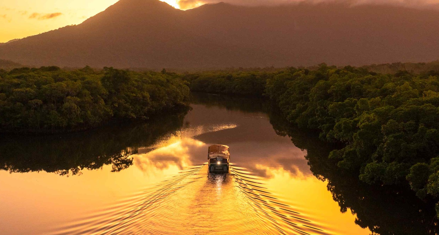 Sunset on the Daintree River