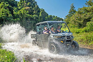Cassowary Falls ATV Through Water