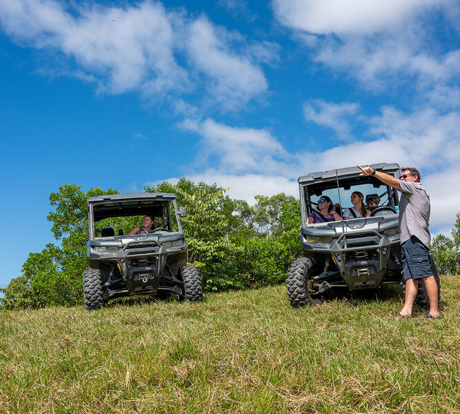 Two atvs again – Cassowary Falls