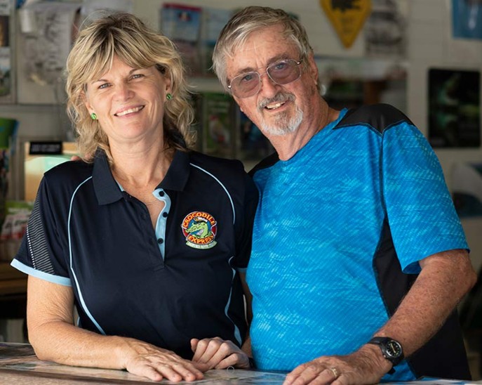 Croc Express Anya and Dean – Crocodile Express Greater Daintree Wildlife Cruises