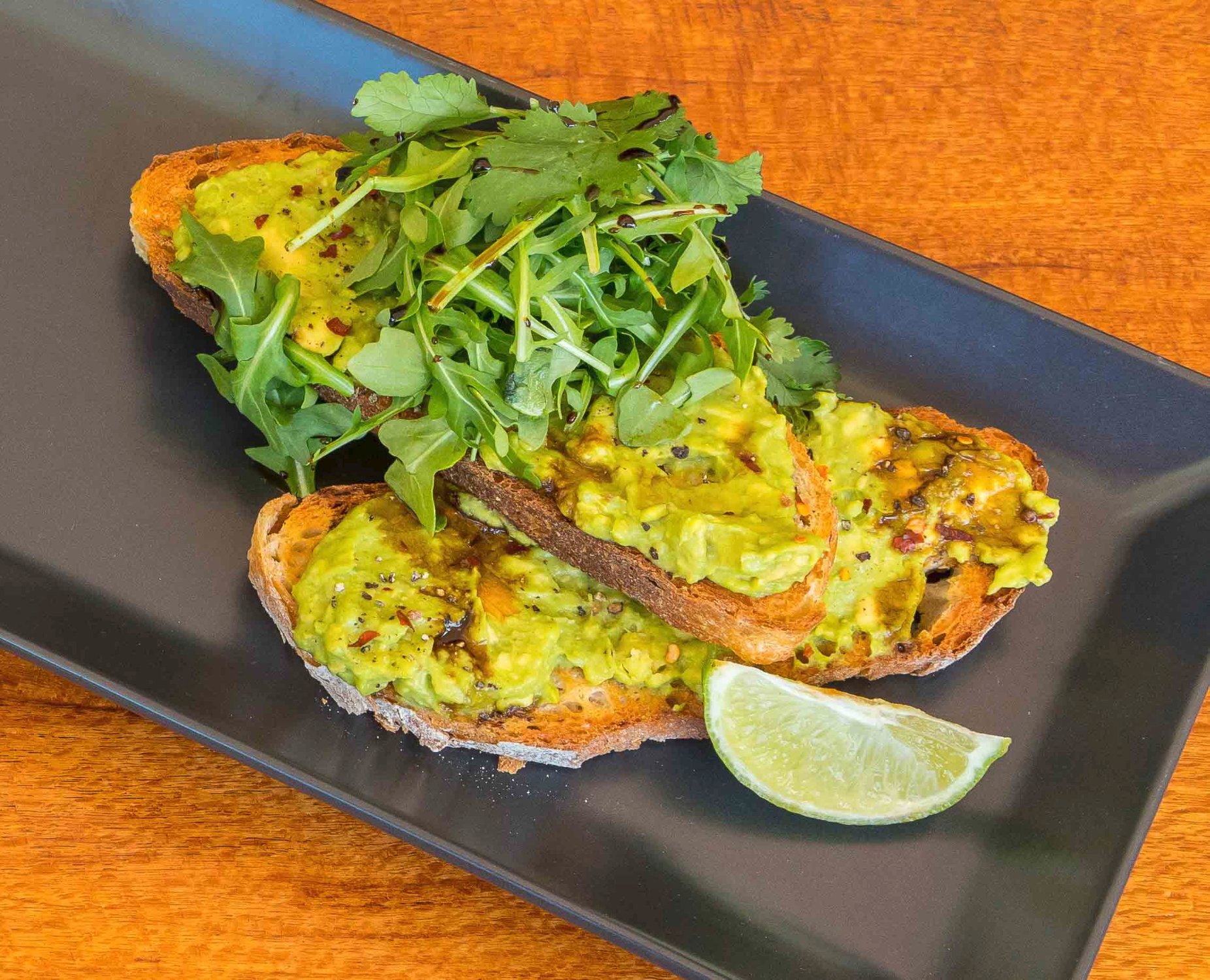 Turtle Rock smashed avo yum